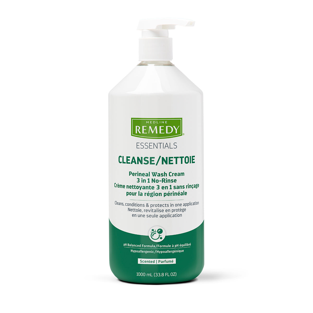 Remedy® Essentials No-Rinse Perineal 3-in-1 Wash Cream