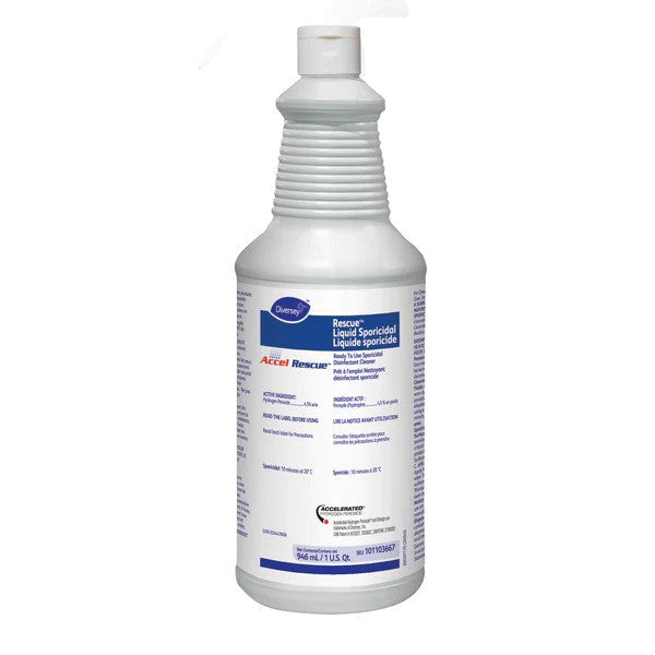 Accel Virox Rescue™ Ready-to-Use Sporicidal Surface Solution, 10 Minutes; 946 mL, Liquid