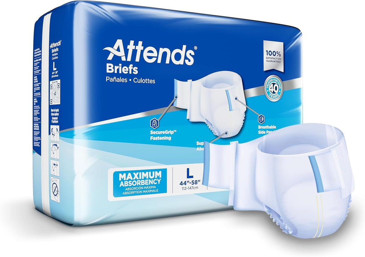 Attends® Ultimate-Absorbency Briefs