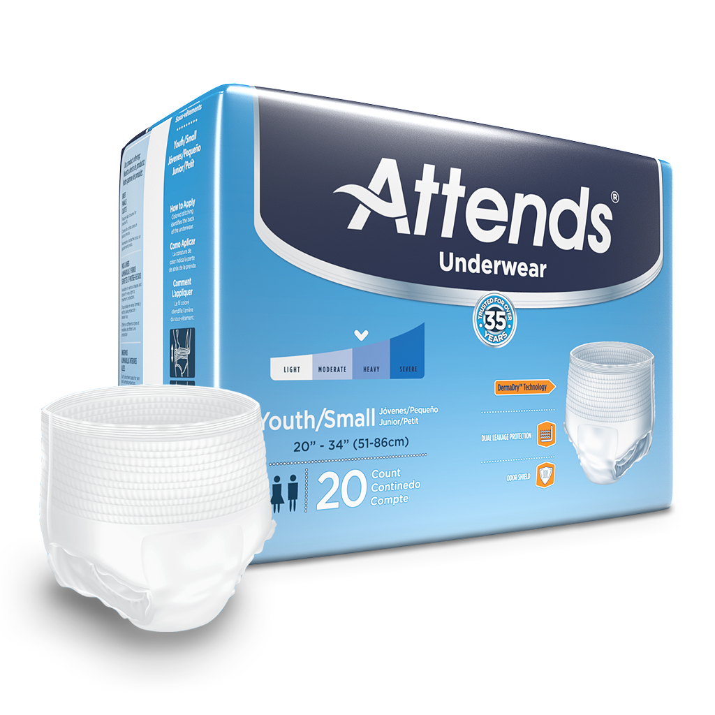 Attends® Ultimate-Absorbency Incontinence Underwear