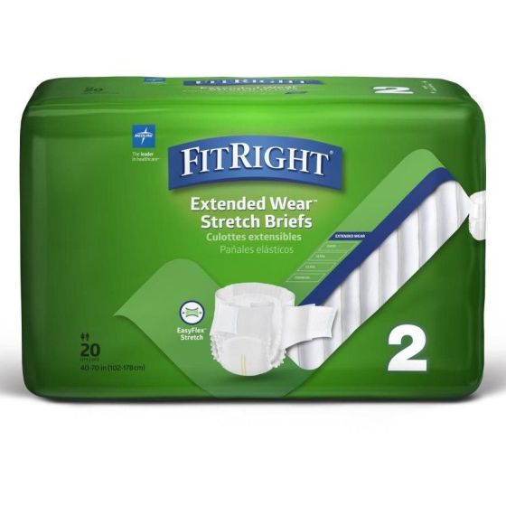 FitRight® Extended-Wear Stretch Briefs