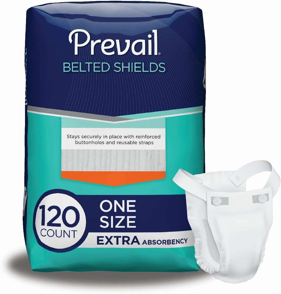 Prevail® Extra-Absorbency Belted Shield
