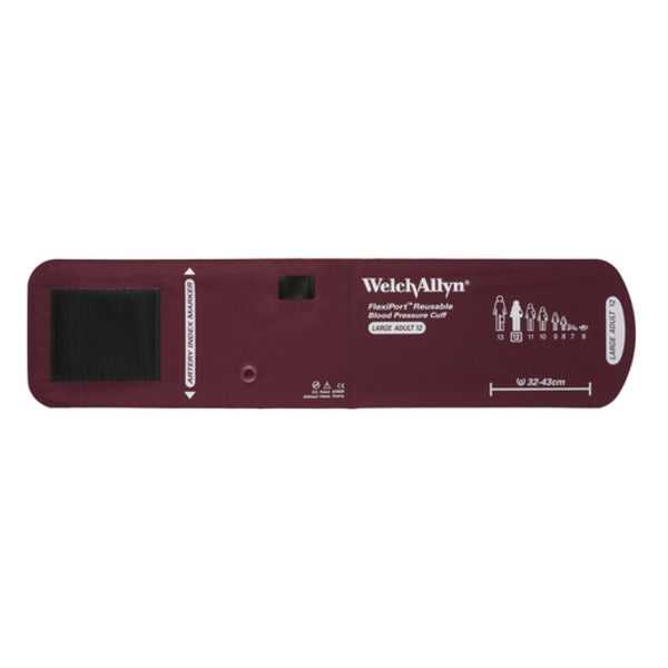 Welch Allyn FlexiPort Reusable 1-Piece Blood Pressure Cuff