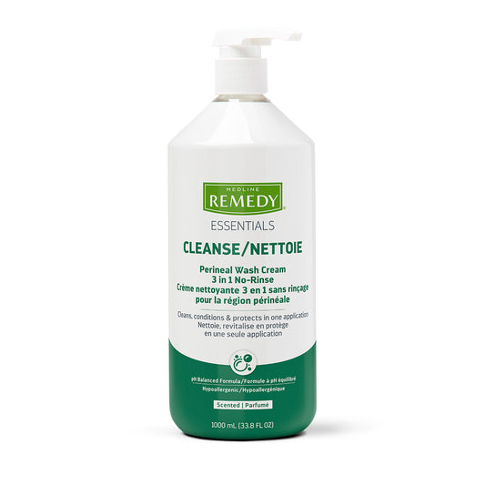 Remedy® Essentials No-Rinse Perineal 3-in-1 Wash Cream