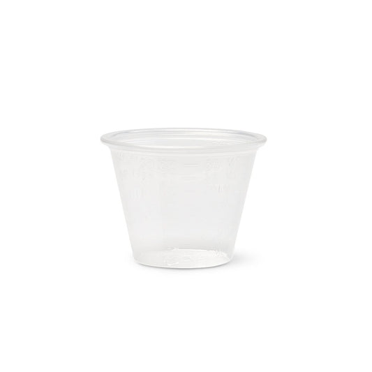 Alliance Graduated Plastic Medicine Cup; 1 oz. (30 mL)