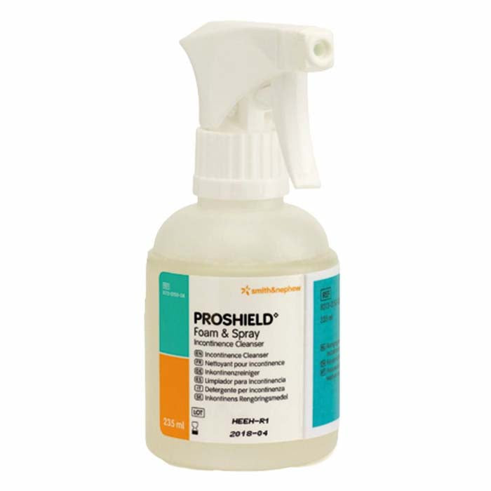 Proshield® No-Rinse Foam and Spray Skin Cleanser