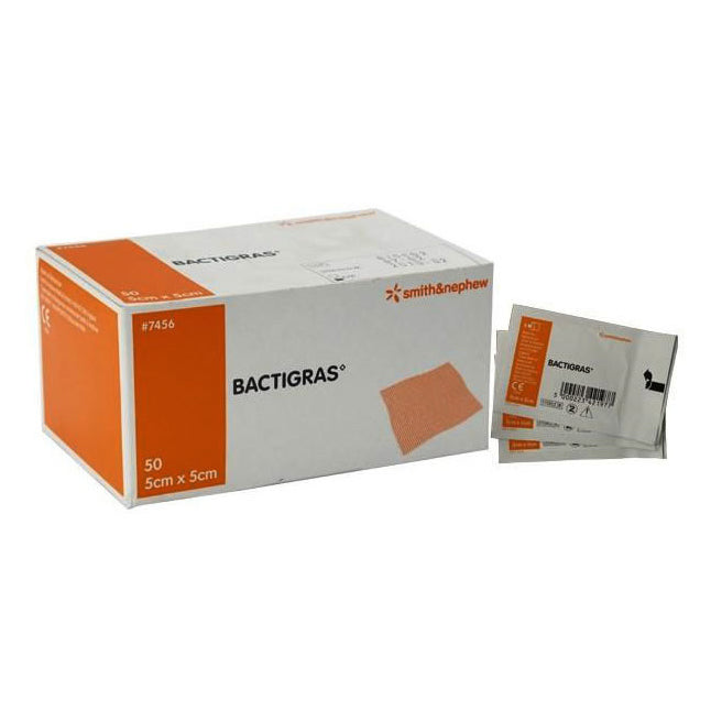 Bactigras® Tulle Gras Dressing; 2" x 2" (5 cm x 5 cm)