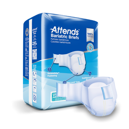 Attends® Bariatric Briefs