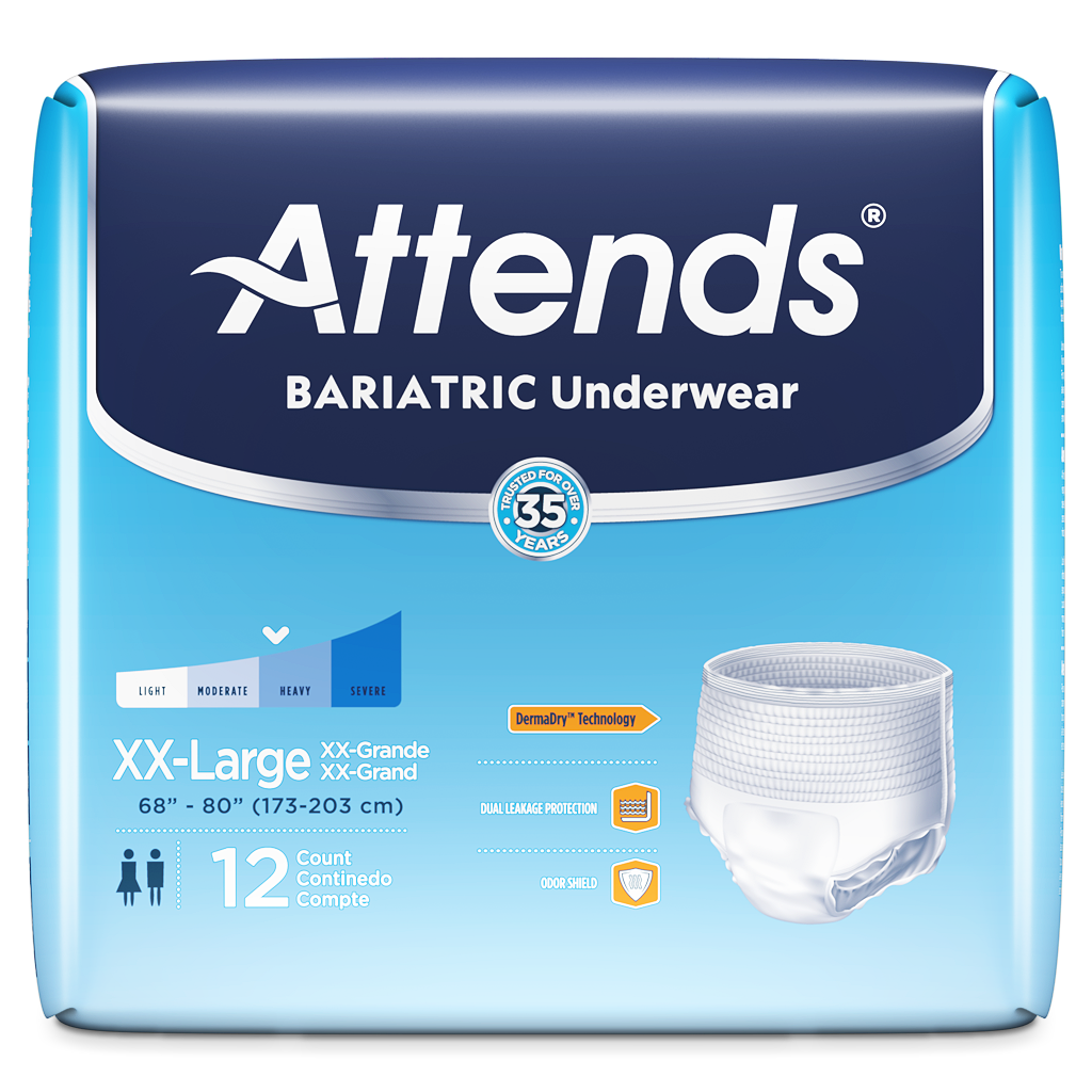 Attends® Bariatric Protective Underwear