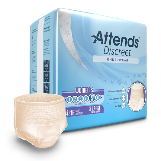 Attends® Discreet Women's Incontinence Underwear