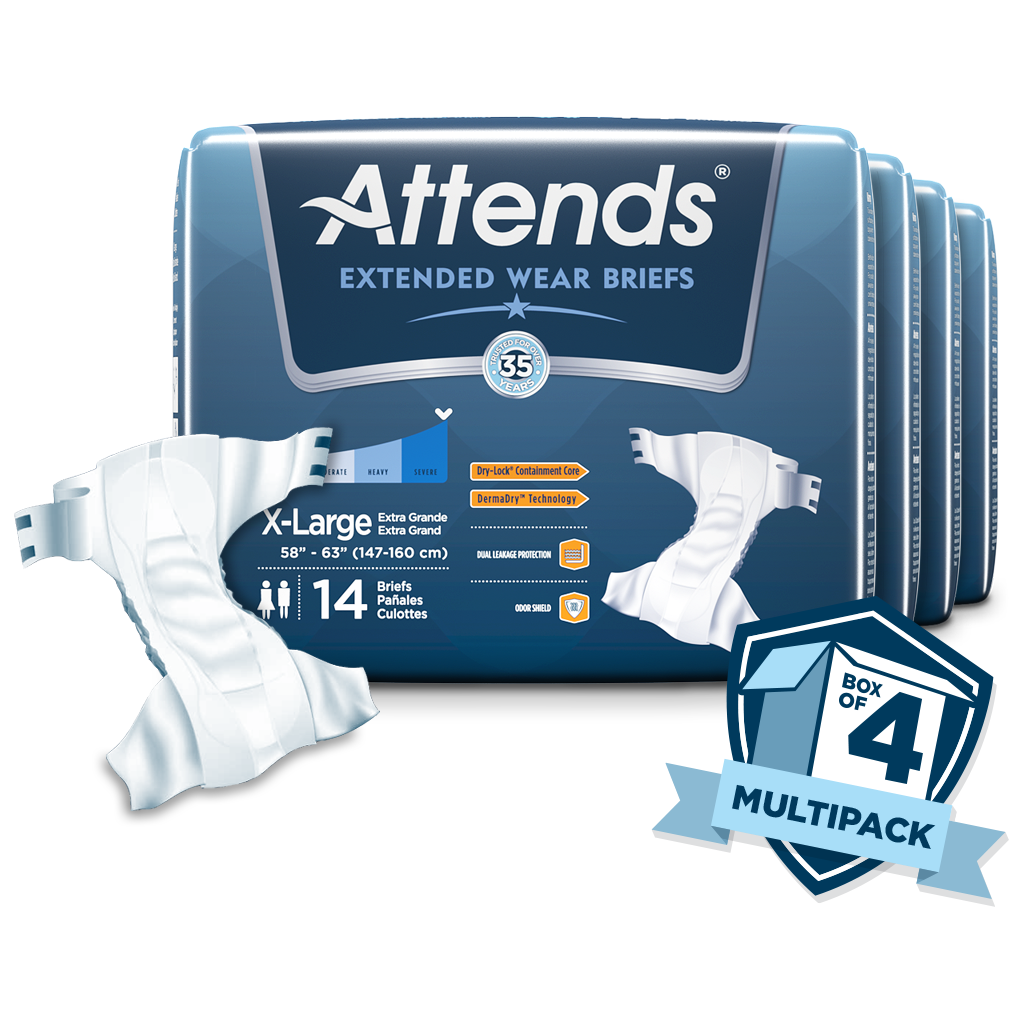 Attends® Overnight Briefs