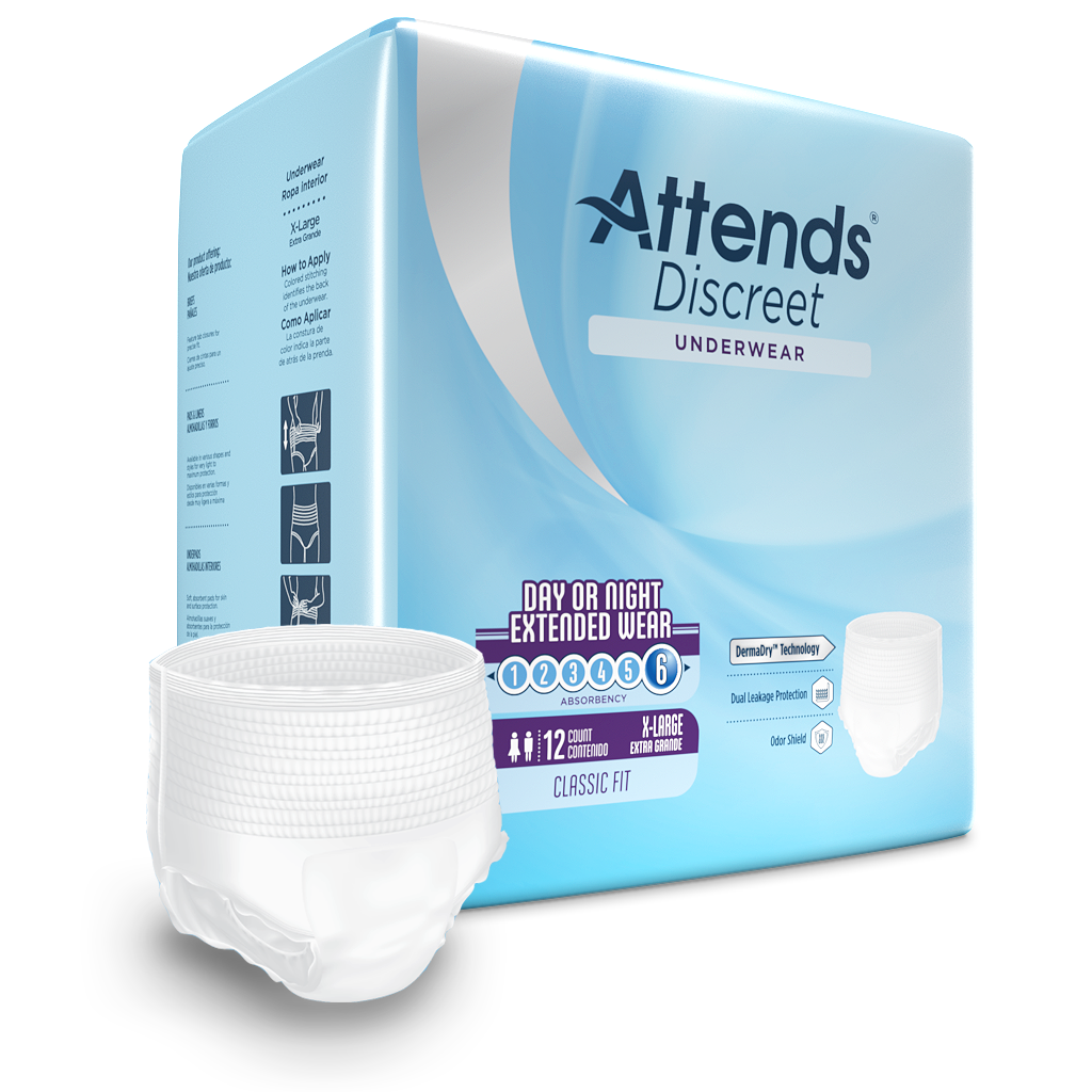 Attends® Overnight Incontinence Underwear