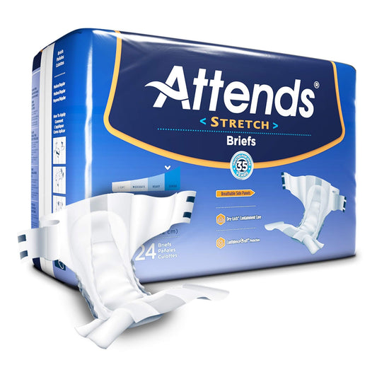 Attends® Stretch Briefs