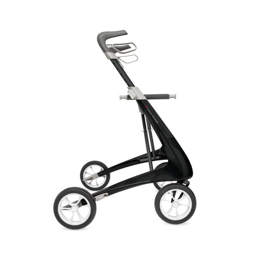 byACRE Carbon Fiber Rollator - Black, Large