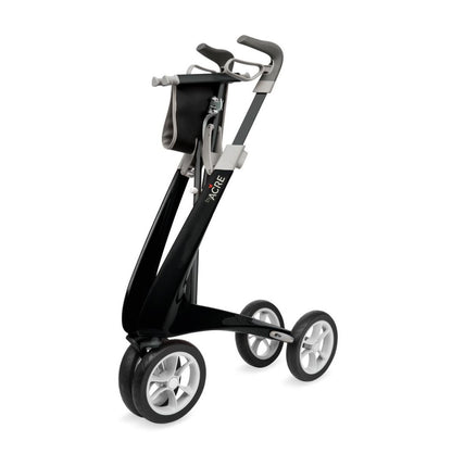 byACRE Carbon Fiber Rollator - Black, Large