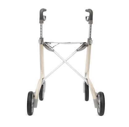byACRE Carbon Fiber Rollator - White, Compact