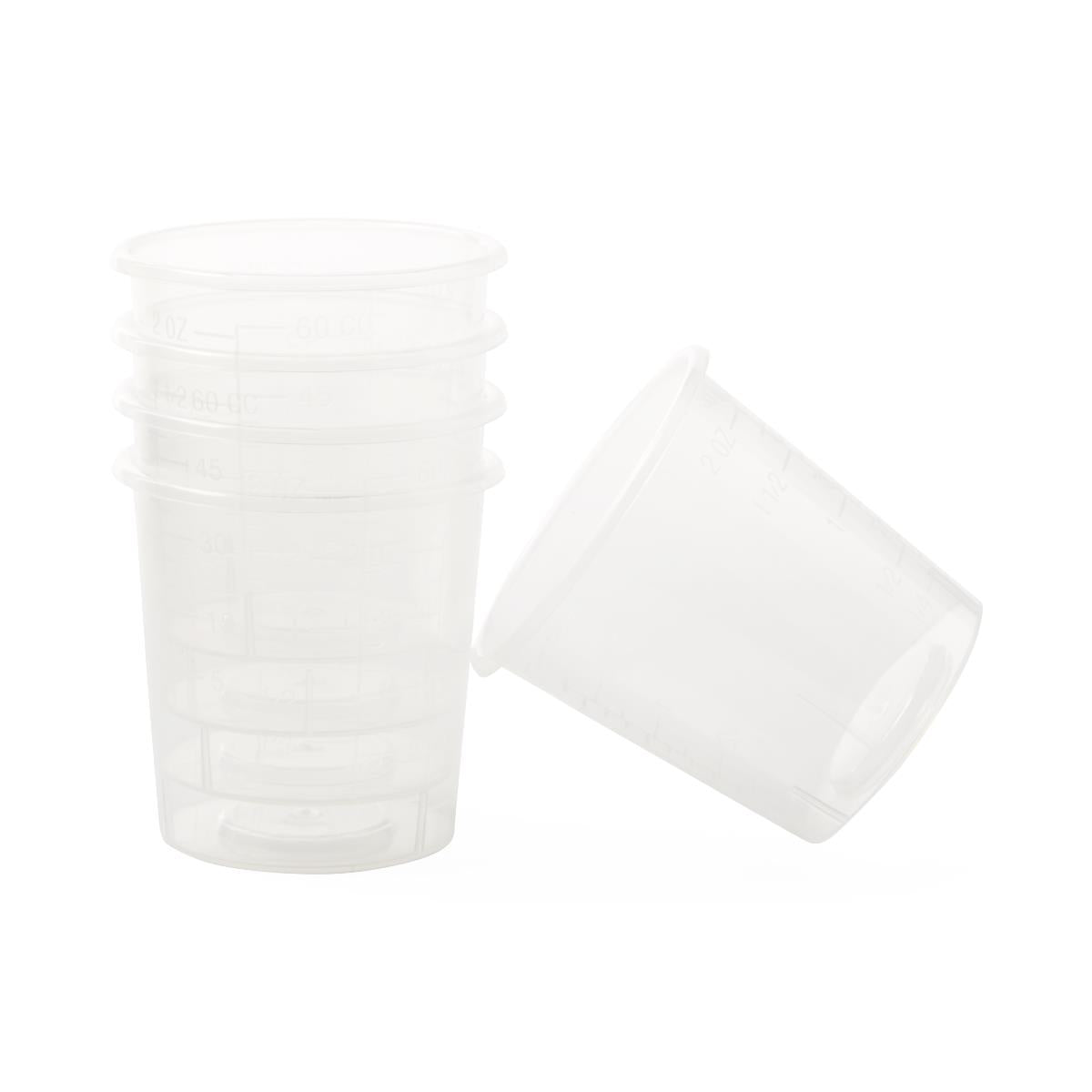Medline Non-Sterile Graduated Plastic Medicine Cup; 2 oz. (60 mL)