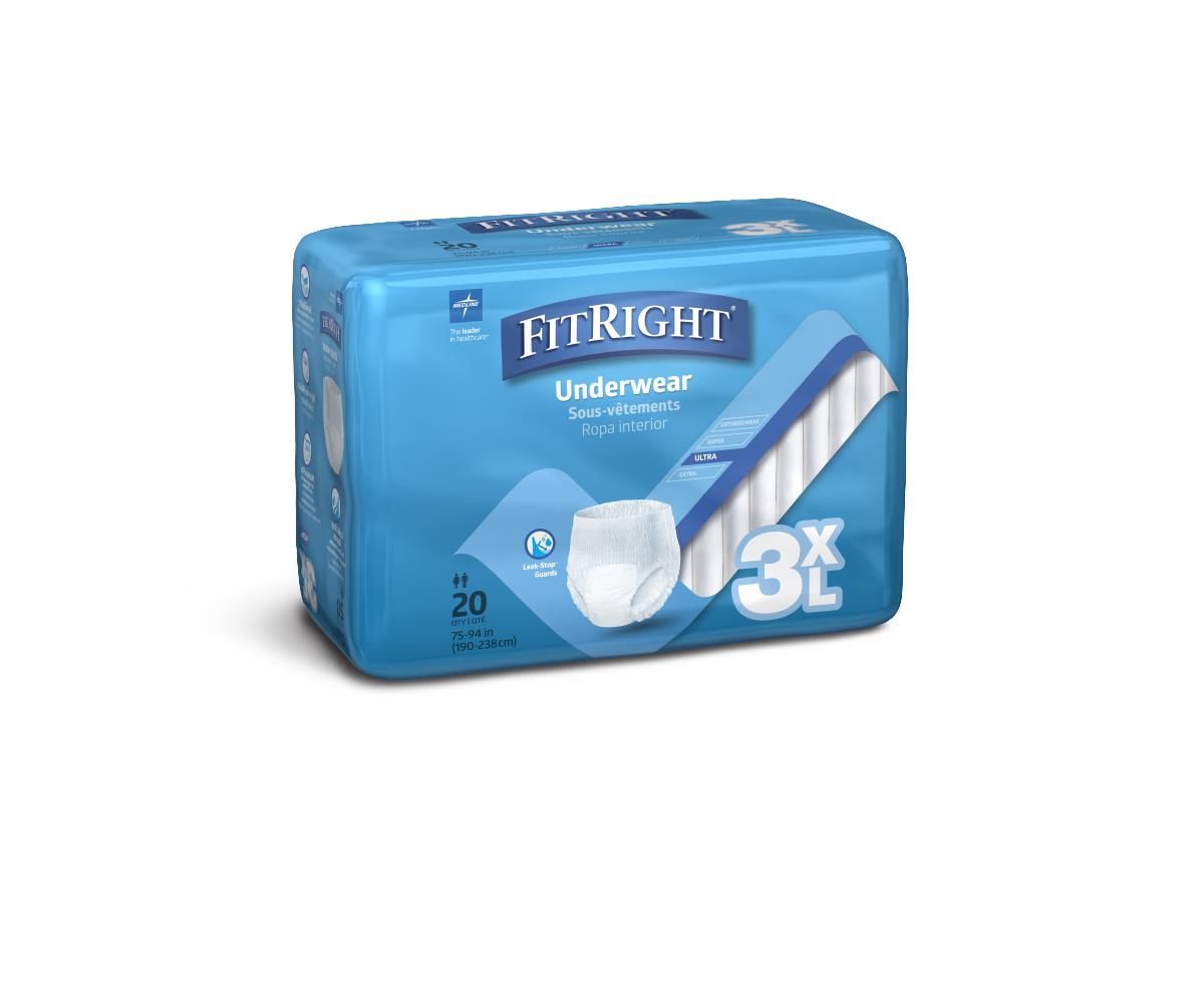 FitRight® Bariatric Protective Underwear