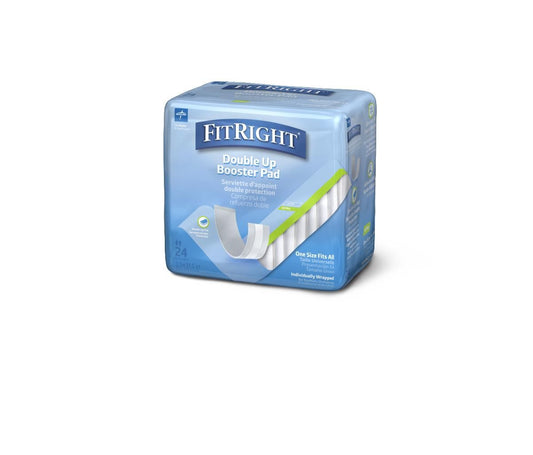 FitRight® Double Up Thin Incontinence Booster Pads