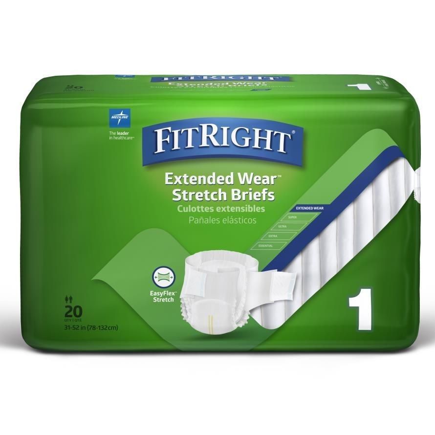 FitRight® Extended-Wear Stretch Briefs