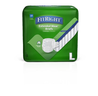 Medline Extended-Wear High-Capacity Adult Incontinence Brief