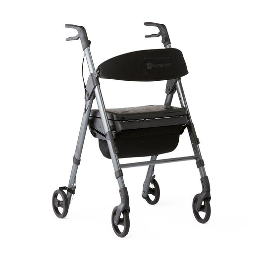 Medline Momentum Rollator - Gray