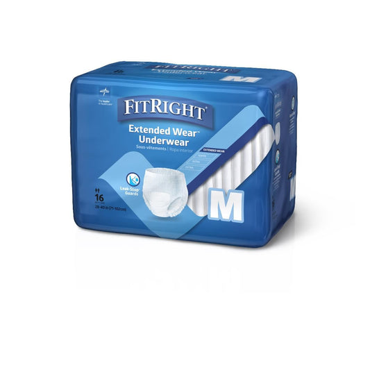 Medline Protection Plus Extended-Capacity Overnight Protective Underwear
