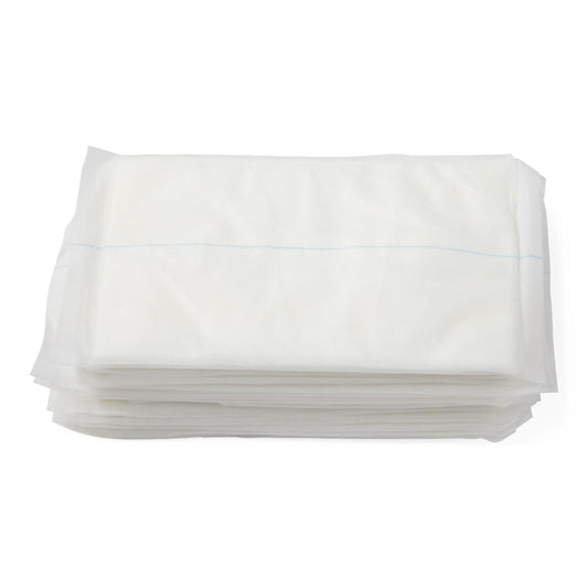 Medline Abdominal Pad (Case); 5" x 9" (13 cm x 23 cm), Non-Sterile