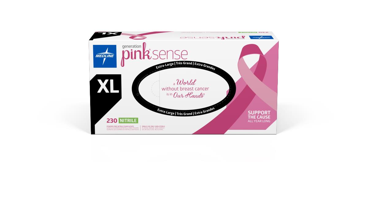 Generation Pink® Sense Nitrile Glove, Pink