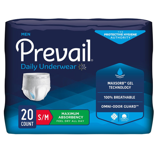 Prevail® Maximum-Absorbency Incontinence Underwear for Men