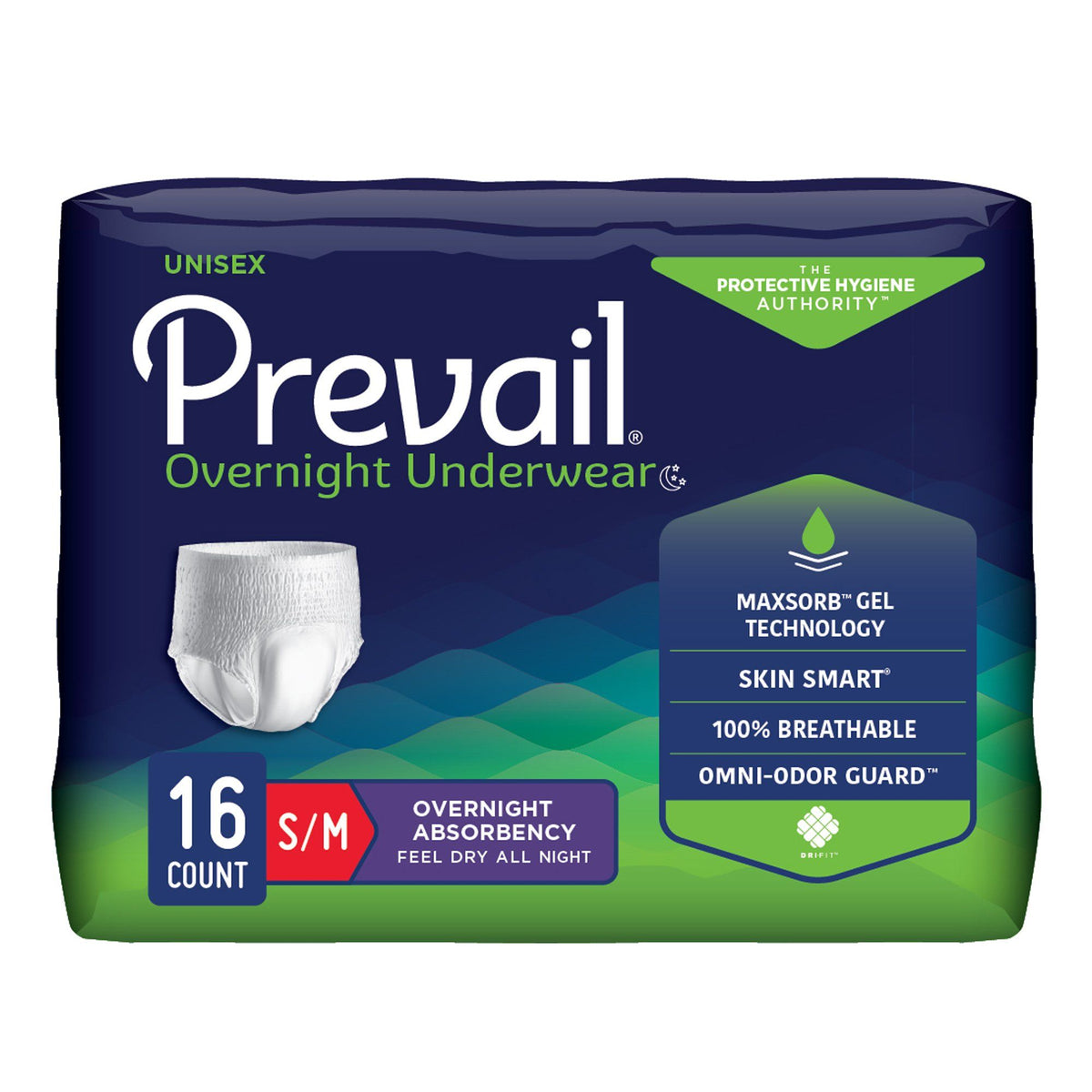 Prevail® Overnight Incontinence Underwear