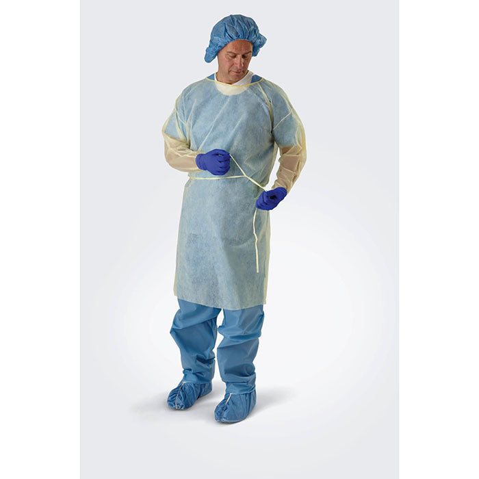 Medline Disposable Non-Woven Isolation Gown