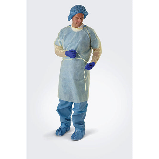 Medline Disposable Non-Woven Isolation Gown