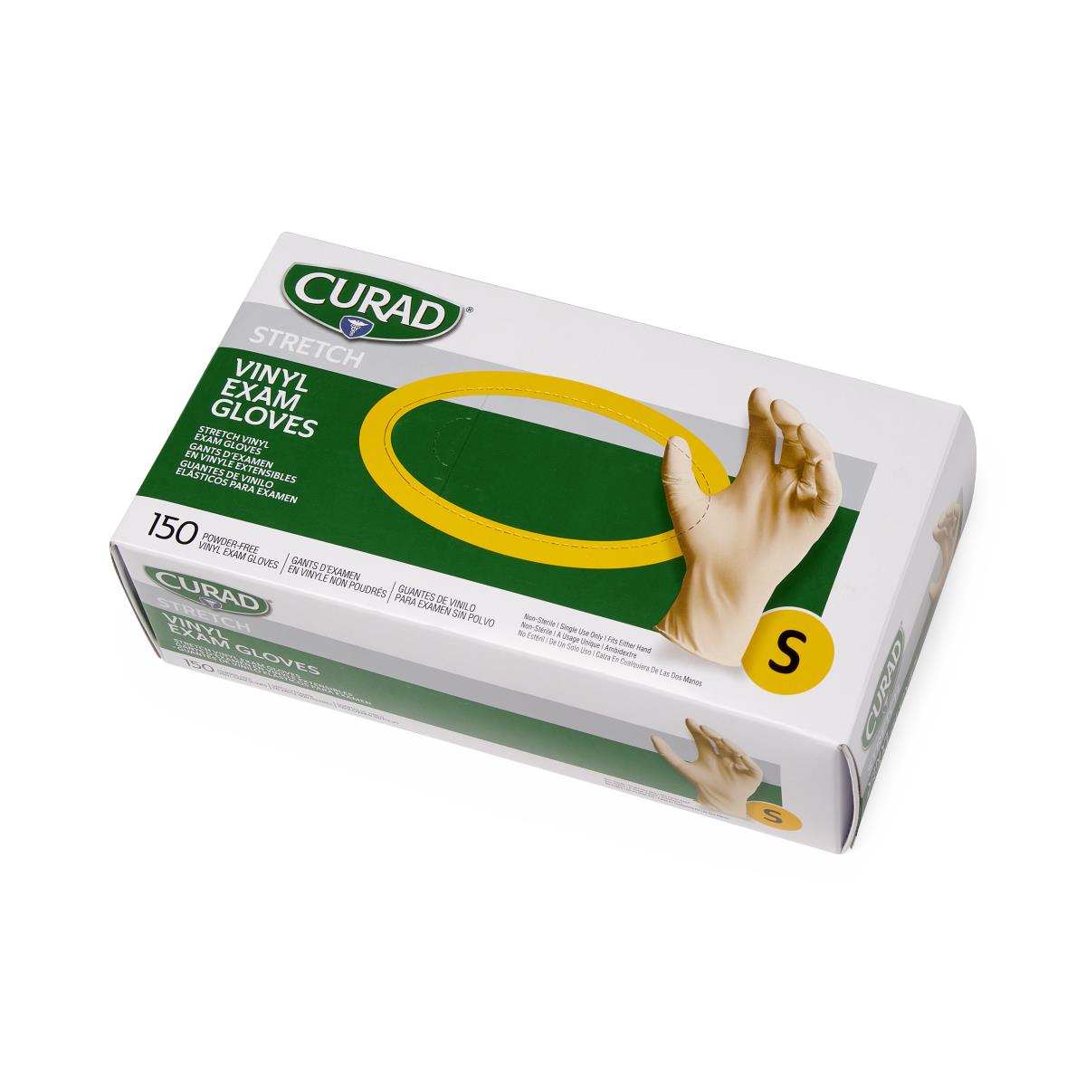 CURAD® Stretch Vinyl Glove, Cream