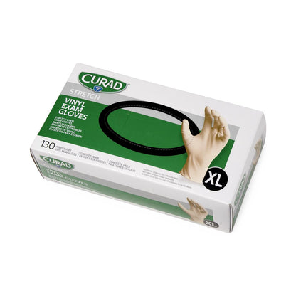 CURAD® Stretch Vinyl Glove, Cream