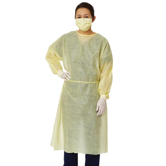 Medline Disposable AAMI-Rated Isolation Gown